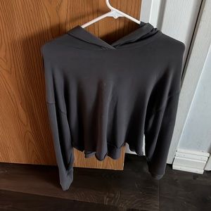 Vs pink cropped hoodie